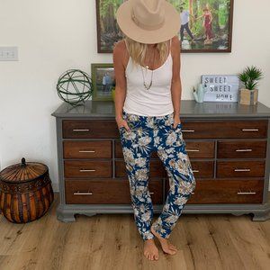Vici Floral Vacay Slouch Pants